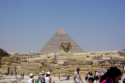 Sphinx und Pyramiden in Gizeh