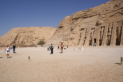 Abu Simbel Gesamtansicht Groer und Kleiner Tempel