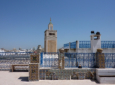 Tunis - Blick von einer Dachterrasse auf die Groe Moschee