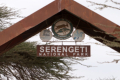Einfahrt in die Serengeti