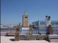 Tunis - Blick von einer Dachterrasse auf die Groe Moschee