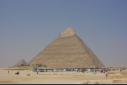 Die Chephren-Pyramide von Gizeh