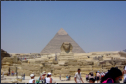 Sphinx und Pyramiden in Gizeh