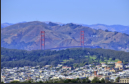 Ausblick von den Twin Peaks auf die Golden Gate Bridge