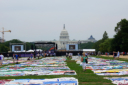 The Mall - im Hintergrund das U.S. Capitol