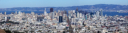 Ausblick von den Twin Peaks auf die Stadt