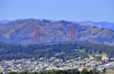 Ausblick von den Twin Peaks auf die Golden Gate Bridge
