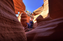 Einstieg in den Lower Antelope Canyon
