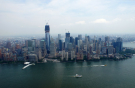 Helikopter-Flug ber Manhattan