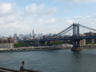 Manhattan Bridge mit Blick in Richtung Empire State Building