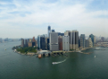 Helikopter-Flug ber Manhattan