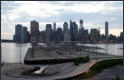 Blick von der Brooklyn Heights Promenade auf Manhattan