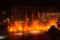 Platz der Republik - Abendliche Wasserspiele mit Musik