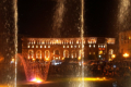 Platz der Republik - Abendliche Wasserspiele mit Musik