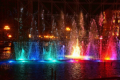 Platz der Republik - Abendliche Wasserspiele mit Musik