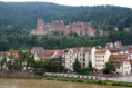 Blick zum Schloss Heidelberg