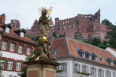 Heidelberg - Blick zum Schloss