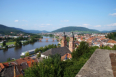 Miltenberg - Blick von der Burg auf die Stadt