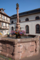 Miltenberg - Marktplatz mit Brunnen