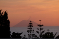 Stromboli mit Rauchwolke - Von Tropea aus gesehen