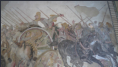Neapel - Archologisches Nationalmuseum - Mosaik der Alexanderschlacht