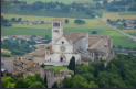 Blick von der Burg auf die Basilica di San Francesco