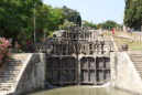 Bziers-Les cluses de Fontsrannes - Der Canal du Midi berwindet in 9 Staustufen 21,5 Meter Hhenunterschied