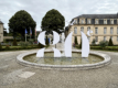 Abbaye aux Dames - Die Befreiung im 2. Weltkrieg wurde whrend unseres Besuchs berall gefeiert