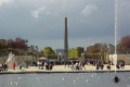 Blick vom Jardin des Tuileries zum Obelisk