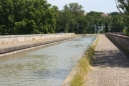 Bziers - Pont Canal de lOrb - Hier wird der Canal du Midi mit eine Brcke ber den Fluss Orb gefhrt
