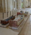 Abbaye Fontevraud - Grabmal von Richard Lwenherz, Eleonore von Aquitanien und Heinrich II (Knig v. England)