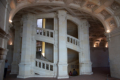 Schloss Chambord - Doppellufige Treppe (geplant von Leonardo da Vinci)