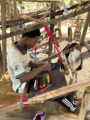 Bonwire - Kente-Weberei
