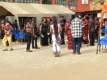 Begrbnisfeierlichkeiten: In Ghana oft ein mehrtgiges Fest, bei dem das Leben des Verstorbenen gefeiert wird