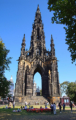 Scott Monument - Ein Denkmal fr den berhmten schottischen Schriftsteller