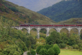 Glenfinnan-Viadukt - ber das Viadukt fhrt mehrmals pro Tag der Harry-Potter-Zug - The Jacobite Train
