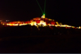 Veliko Tarnovo - Licht- und Soundshow auf der Festung Zarevec