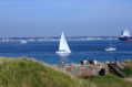 Helsingr - Blick ber den rsund nach Schweden