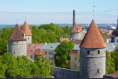Wachtrme in der historischen Stadtmauer
