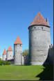 Historische Stadtmauer: Trme: Kisme-Turm, Plateturm, Eppingturm und Turm Achter Grusbeke