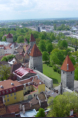 Blick von der St. Olaikirche dem hchsten Turm der Stadt