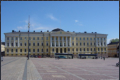 Senatsplatz vor dem Dom mit Regierungspalais