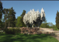 Monument fr den finnischen Musiker Jean Sibelius