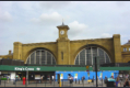 Bahnhof Kings Cross - Gleis 9 3/4 haben wir nicht gefunden!