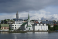 Blick ber den Stadtsee Tjrnin