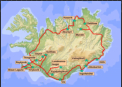 Island - Karte