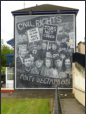 Derry - Stadtteil Bogside - Murals