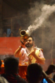 Aarti-Zeremonie: T�gliches hinduistisches Ritual zum Sonnenuntergang