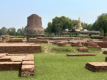 Sarnath - Hier soll Buddha nach seiner Erleuchtung die erste Rede gehalten haben