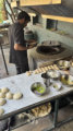 Chittorgarh - Hier wird Naan-Brot gebacken